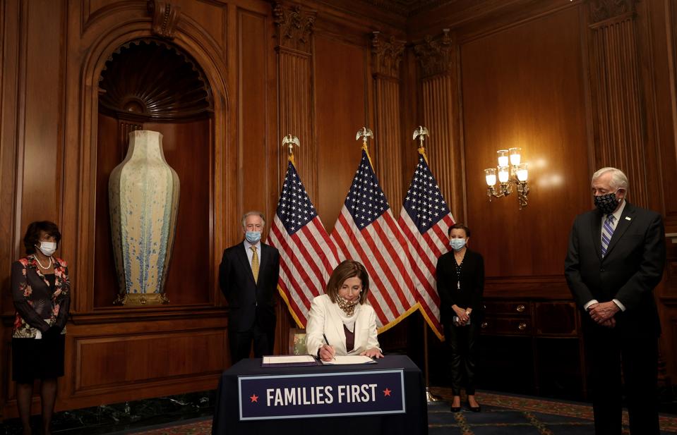 House Considers Senate-Passed Economic Relief Bill For Small Businesses And Hospitals