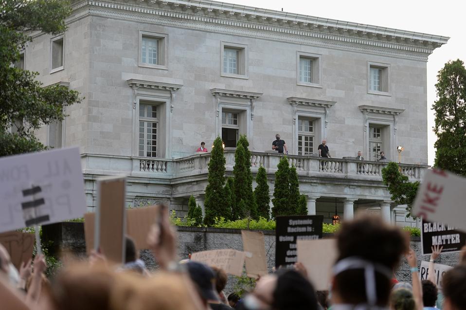 Protestors Rally Against Violence Against Black People In St Louis