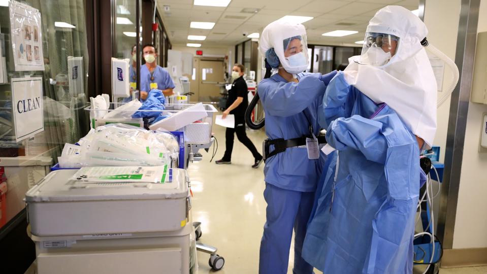 Bay Area Hospital Workers On The Frontlines Of COVID-19 Pandemic