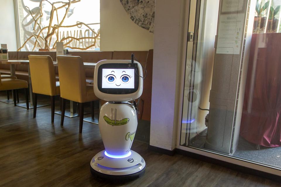 马斯特里赫特的达达万餐厅机器人
