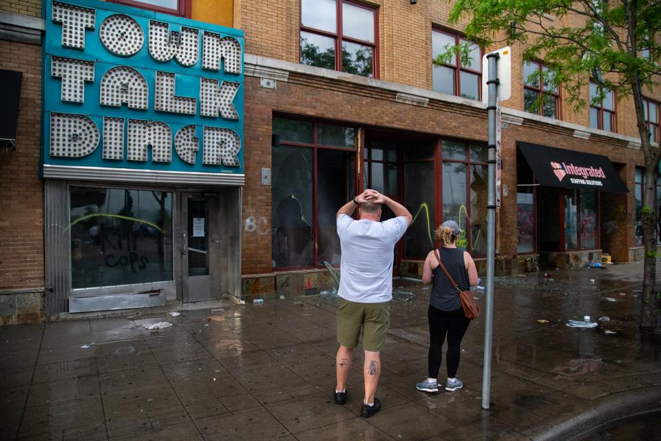 Minneapolis and St. Paul George Floyd protests