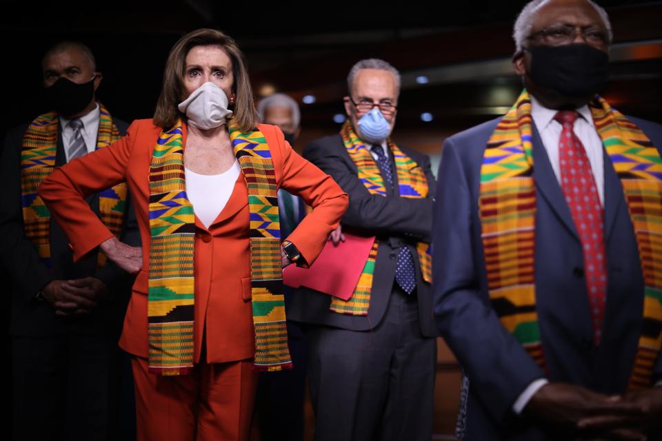 Pelosi And Schumer S Fashion Fail The Problem With White People Wearing Kente