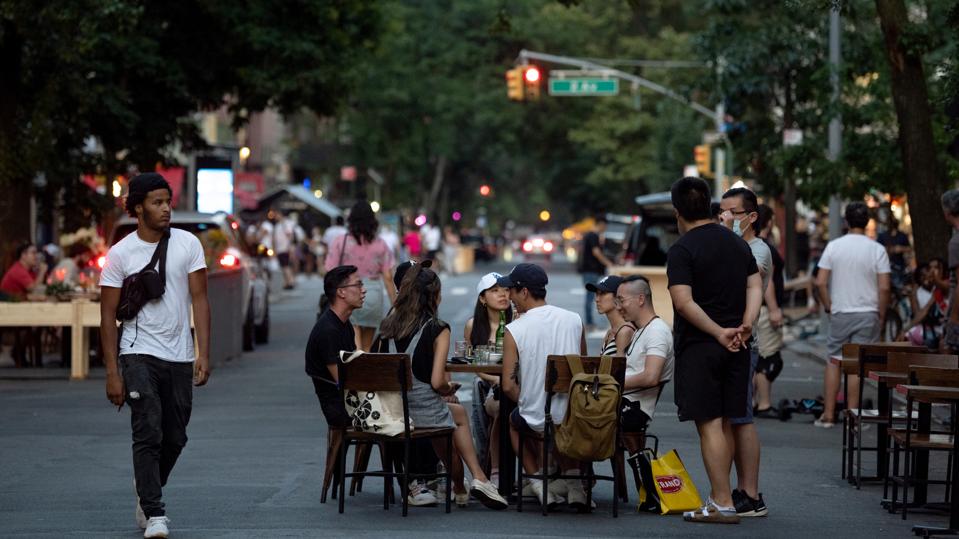 Re-opening Continues Across Densely Populated New York And New Jersey Areas