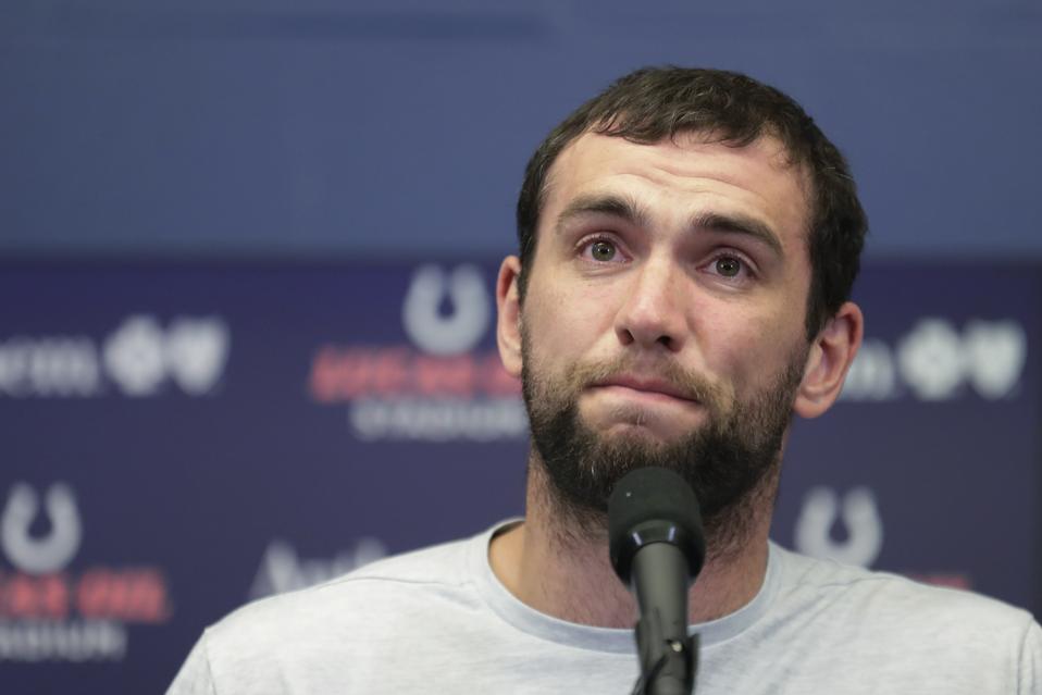 APTOPIX Colts Luck Football