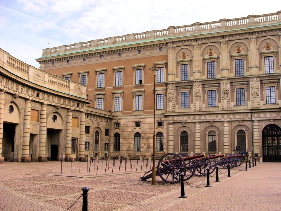 Courtyard at Stockholm's Royal Palace