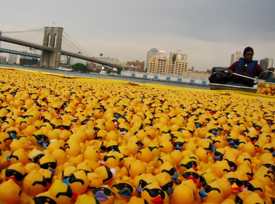 Cincinnati Food Bank Hosts Record Breaking Rubber Duck Regatta