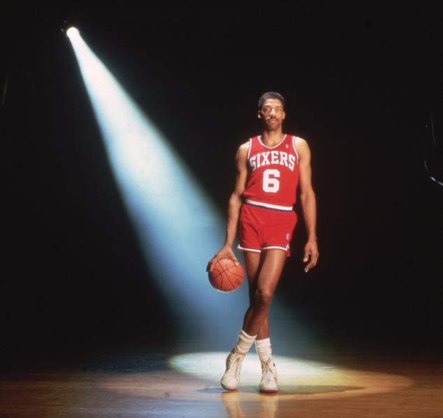 Ever Acrobatic, Julius Erving Takes A Leap To The Top Of The List Of Most Influential Sixers