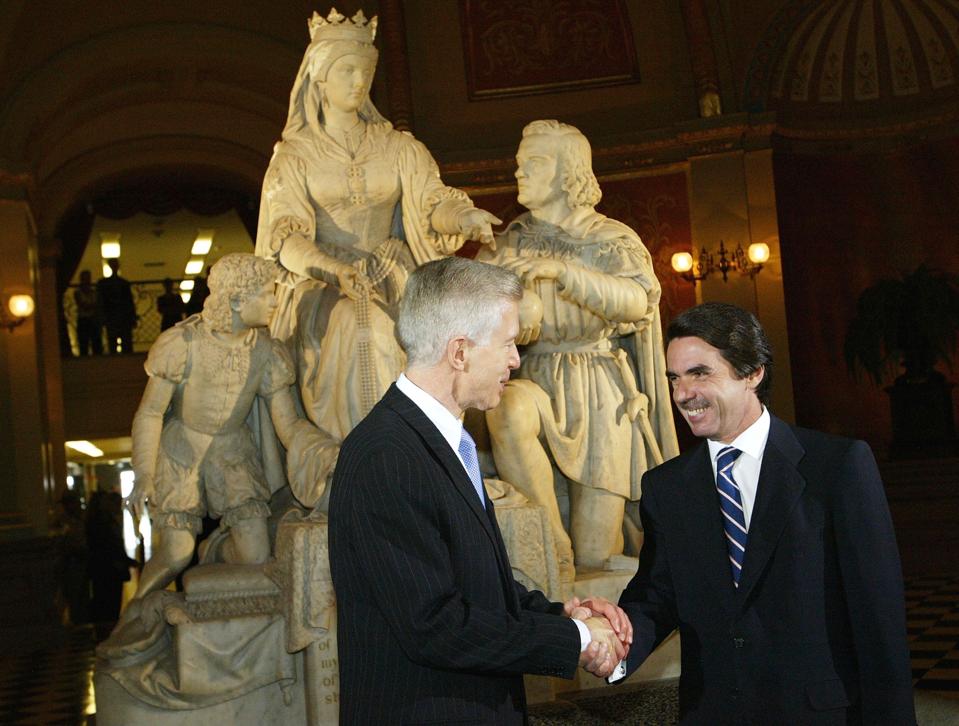 President Of Spain Meets With California Governor