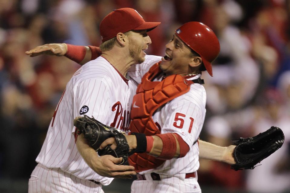 APTOPIX NLDS Reds Phillies Baseball