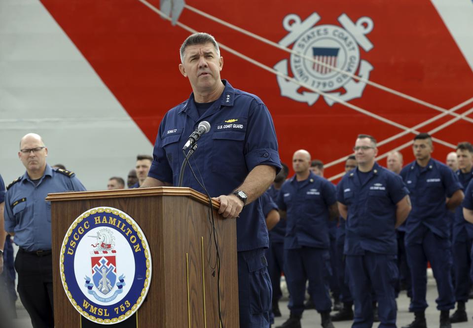 U.S. Coast Guard Admiral Karl Schultz
