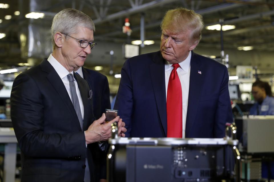 How Apple’s Tim Cook Mastered Donald Trump