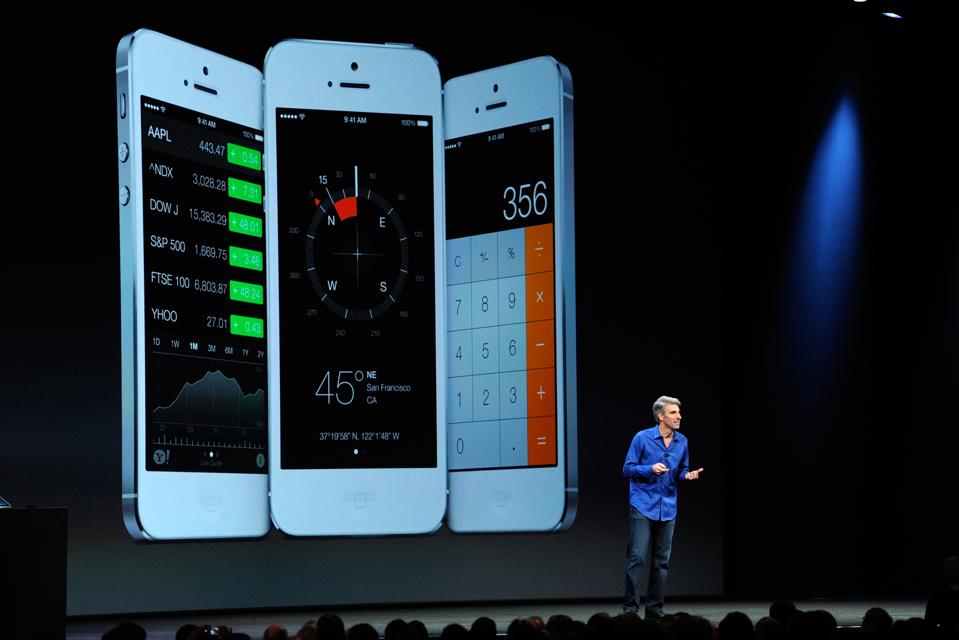 Apple CEO Tim Cook gives opening speeches at the World Developers Conference (WWDC)