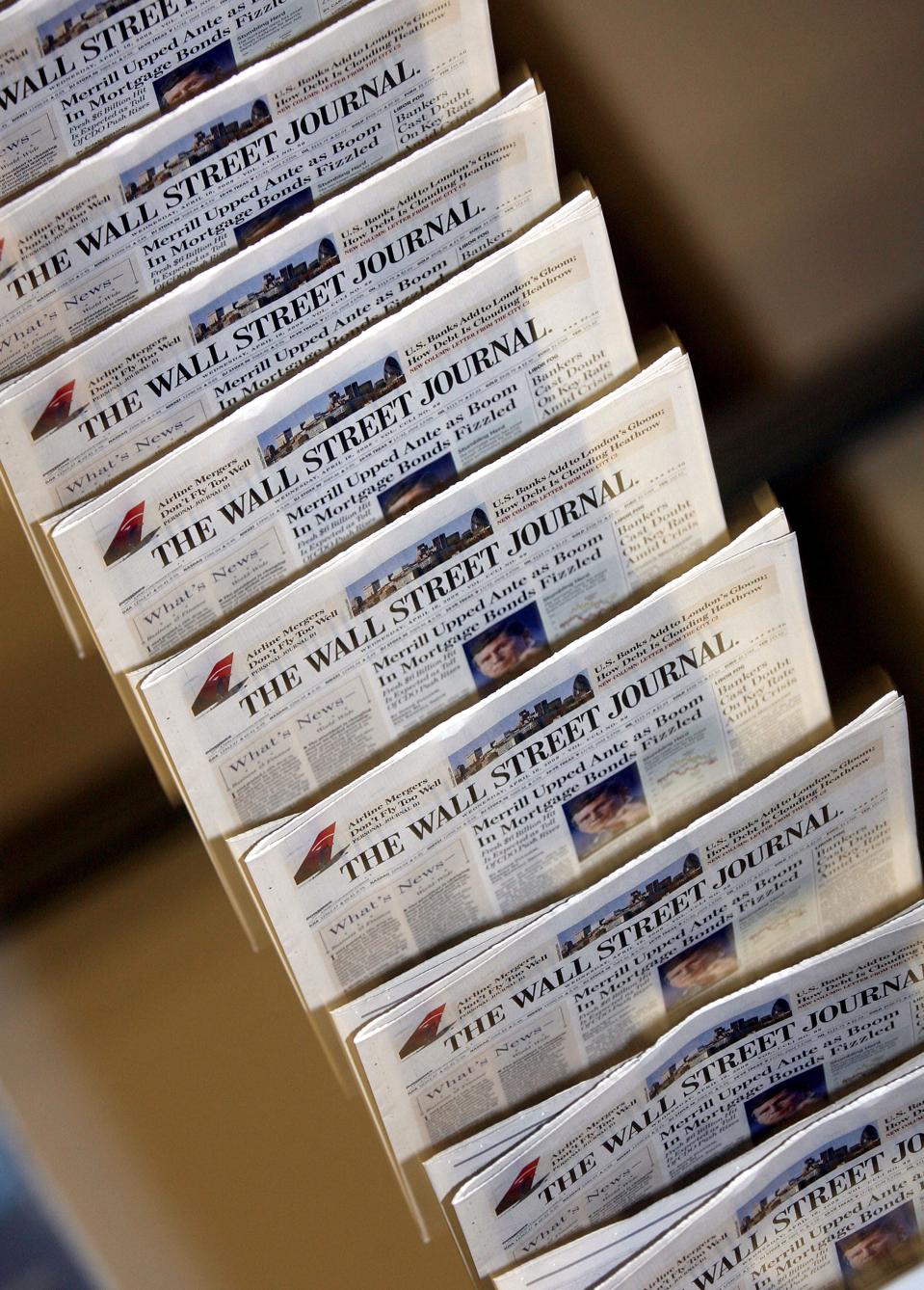 Wall Street Journal To End Print Editions In Europe, Asia