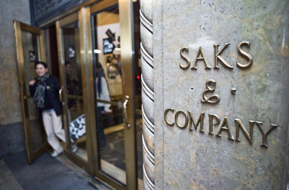 Barneys Lives—At Least On Saks.com Barneys Lives—At Least On Saks.com