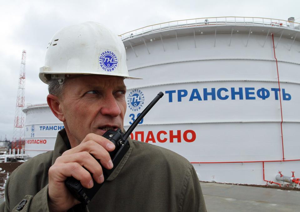 Inside OAO Transneft Oil Transfer Plant