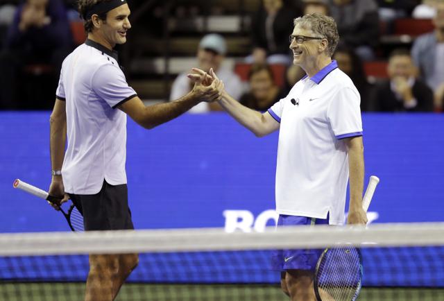 When Roger Federer Met Bill Gates - Forbes