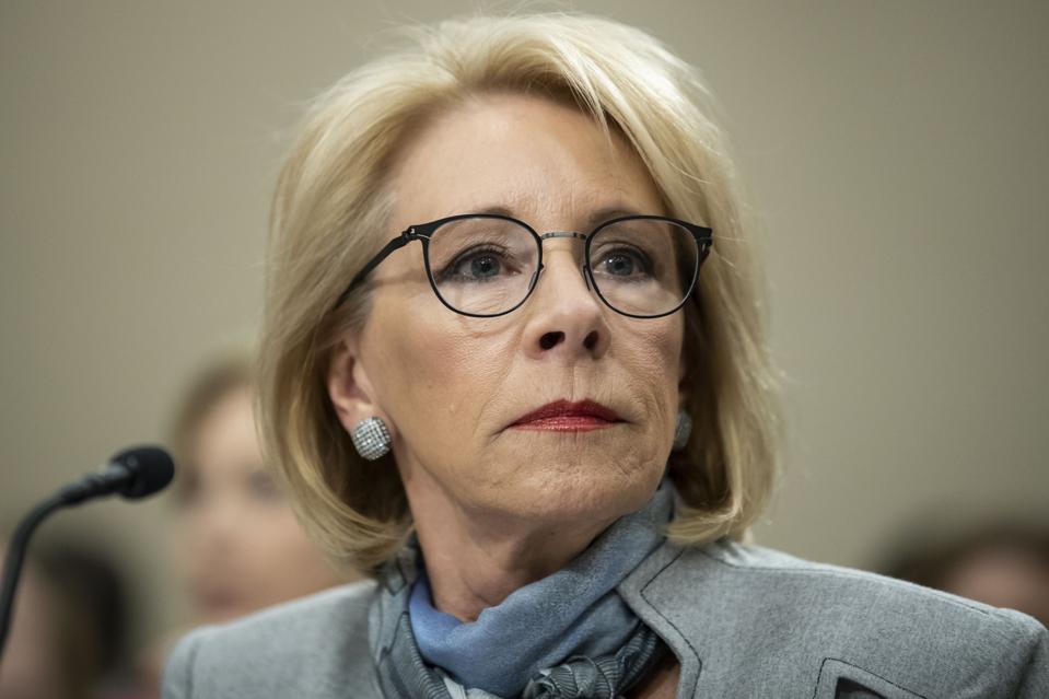Devos Backs Down Agrees To Process Student Loan Forgiveness Applications