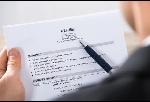 Do my resume for me