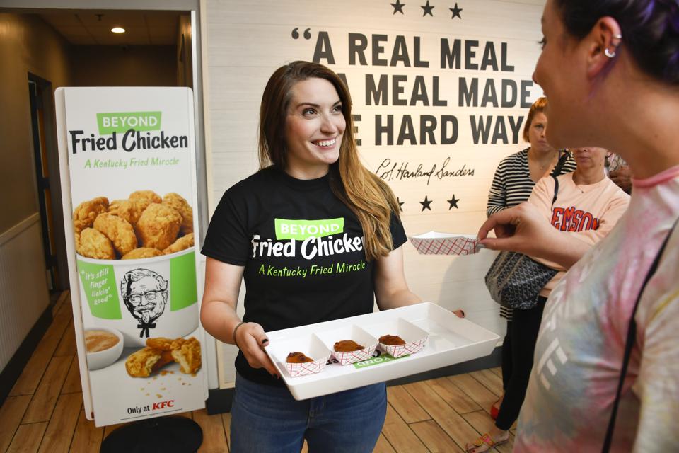 Beyond Meat building a brand.