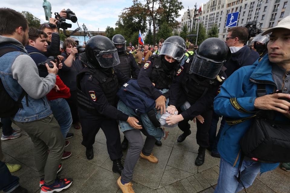 RUSSIA PROTEST
