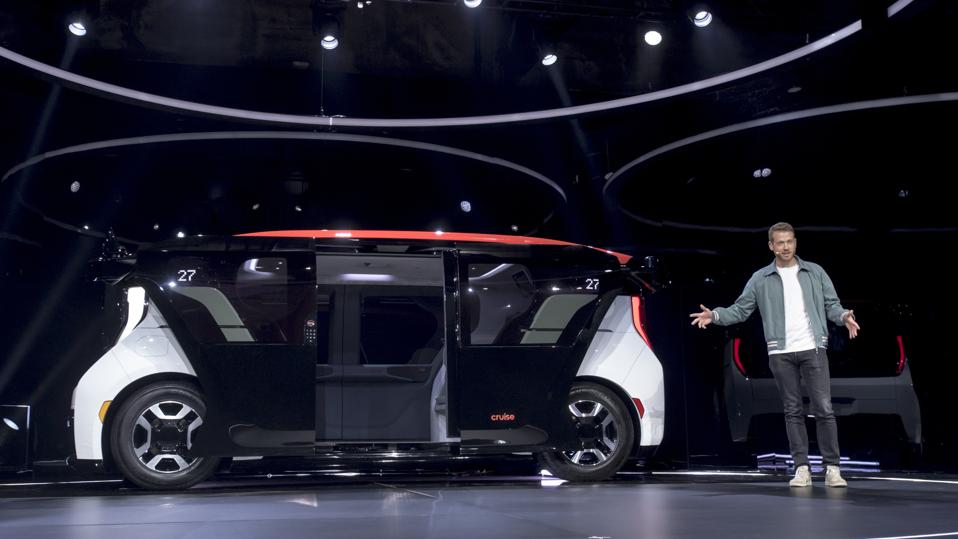 GM-backed Cruise unveiled the Origin.