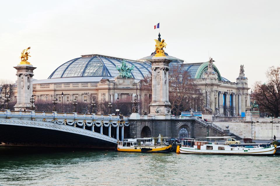 Pont Alexandre III and Grand Palais, Paris
