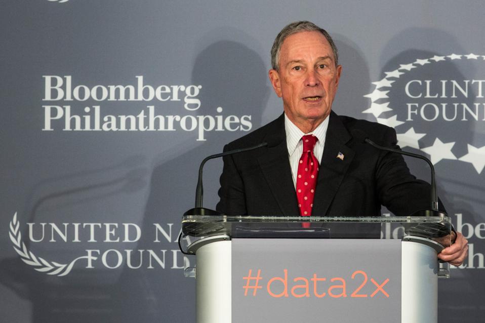Image result for mike bloomberg donation