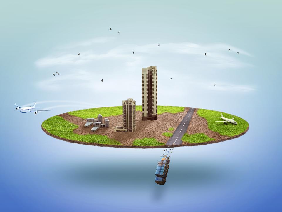 Floating island