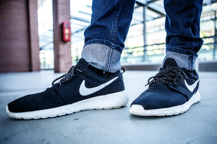 Nike Trips On A 'Death Cross,' Sets 2017 Low As The Dow Sets All-Time High