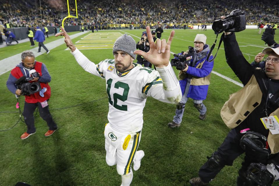 Green Bay Packers Quarterback Aaron Rodgers Is Turning Lemons Into Lemonade