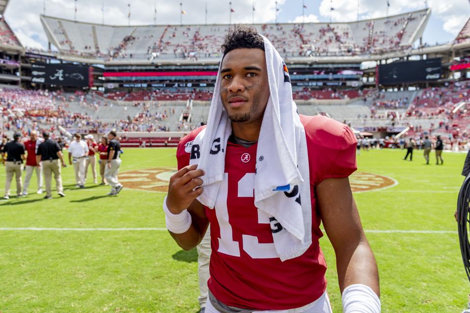 Tua Tagovailoa Or Jerry Jeudy May Become Alabamas First No