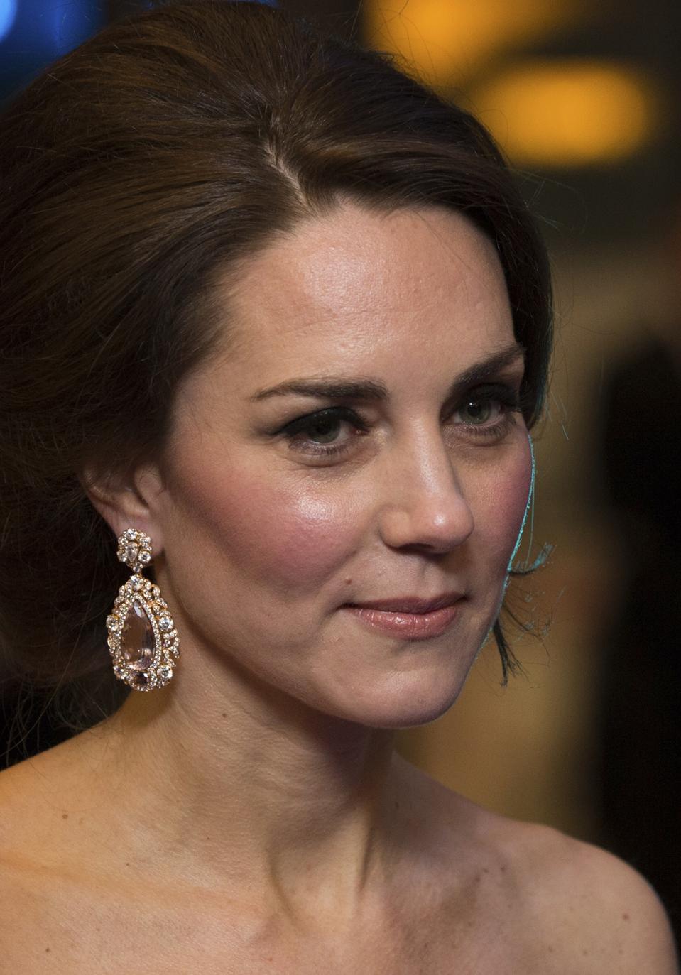 BAFTA Jewels: Kate Middleton's Mystery Earrings, Nicole ...