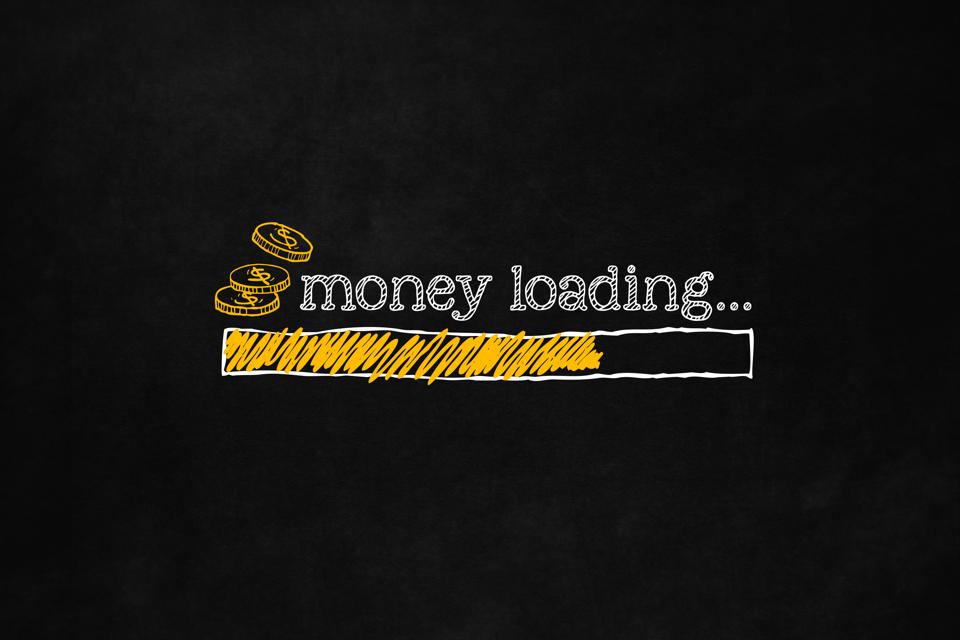 Money loading bar