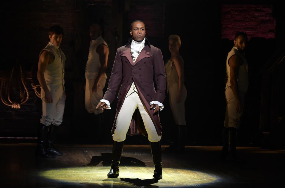 Leslie Odom, Jr. Excellent song from Hamilton during 58. GRMMI Rewards