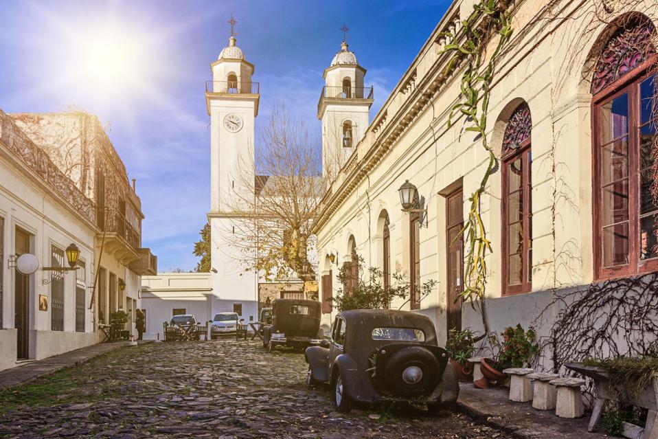 The historic quarter of Colonia del Sacramento, Uruguay