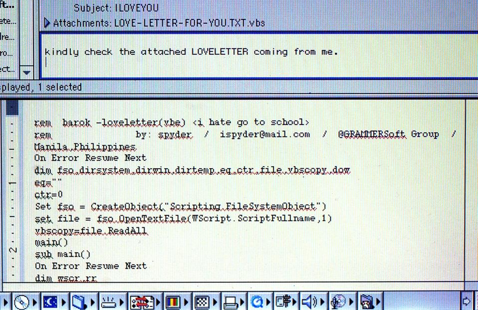 This Year Old Virus Infected 50 Million Windows Computers In 10 Days Why The Iloveyou Pandemic Matters In This Year Old Virus Infected 50 Million Windows Computers In 10 Days Why The Iloveyou Pandemic Matters In