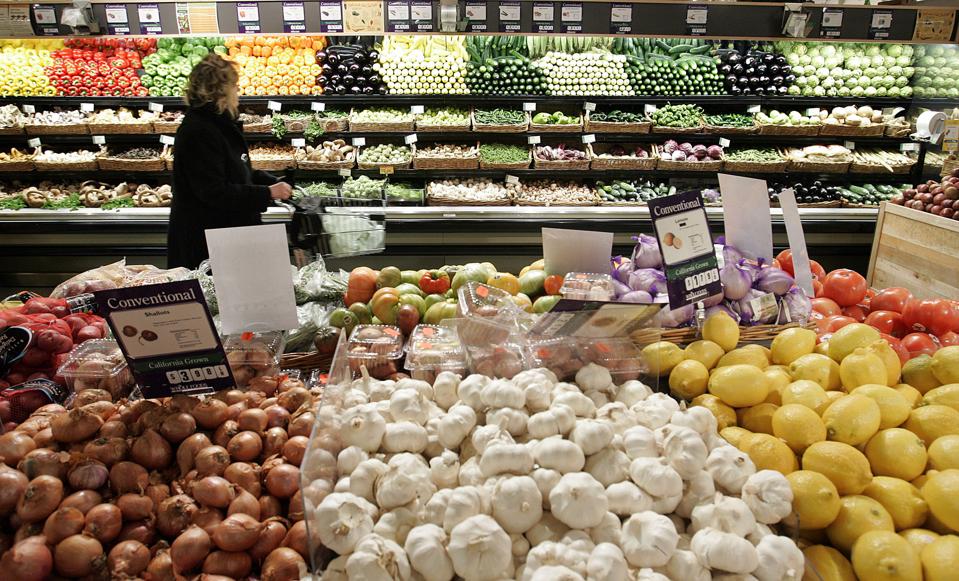 Produce section. Photo by Stephen Chernin/Getty Images