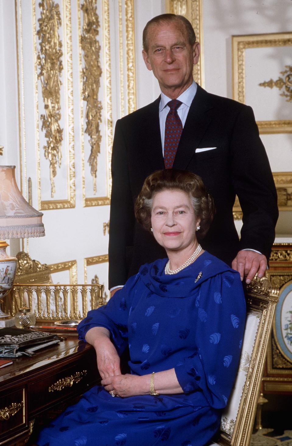 Queen Elizabeth And Prince Philip's 72nd Wedding ...
