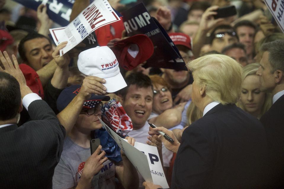 In Search Of The Elusive 'Presidential' Donald Trump