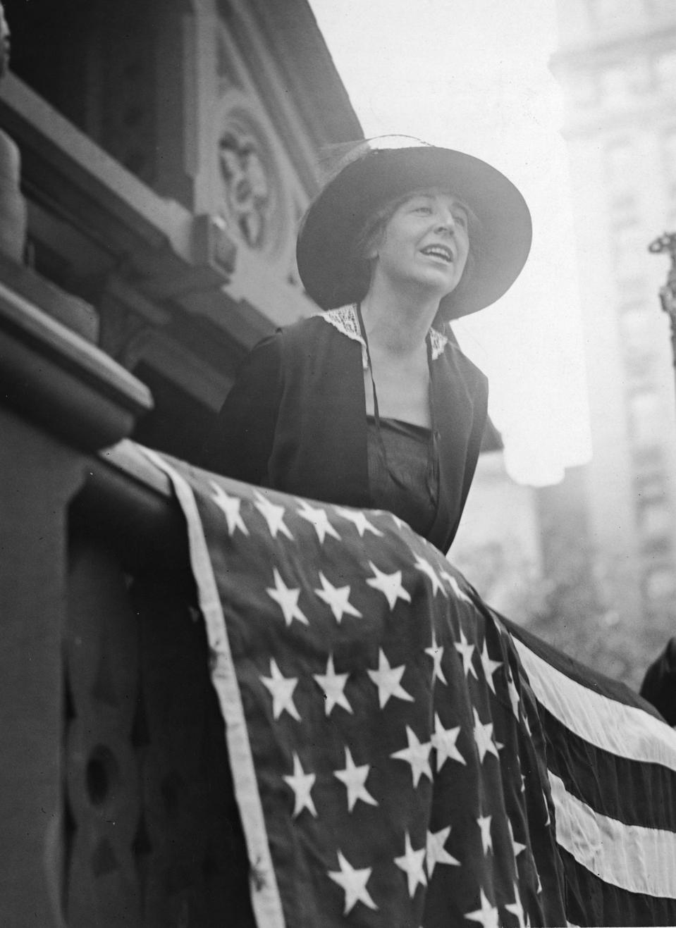 American Pacifist Leader Jeannette Rankin