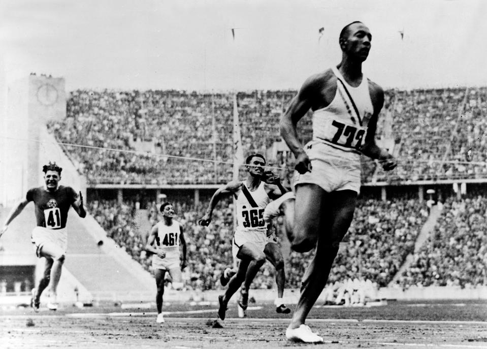 James Cleveland (Jesse) OWENS, (*1913-1980+) , American athlete - 1936 Summer