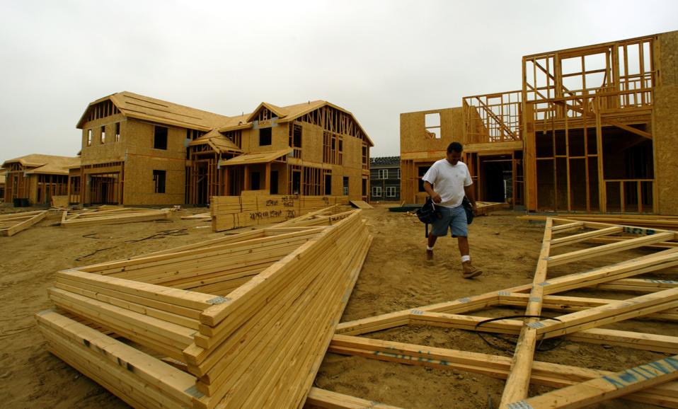 Homebuilder Shares Tips For First Time Home Buyers Lexington homes by KB Home underconstruction in Rancho Cucamonga. A total of 117 homes will be const