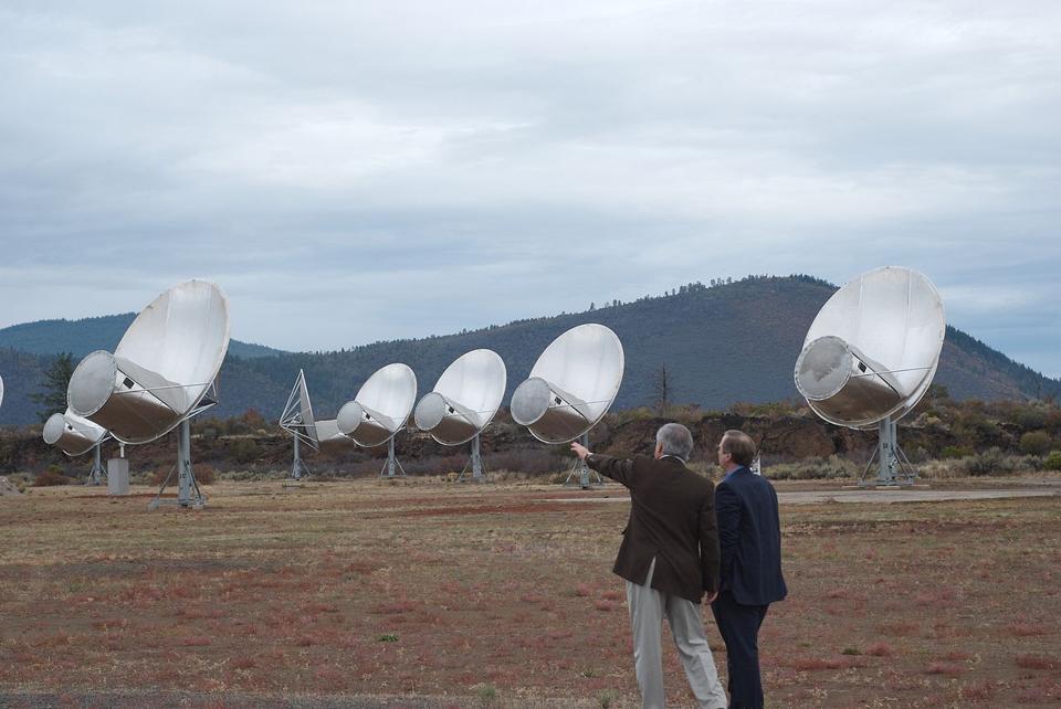 The Allen Telescope Array is potentially capable of detecting a strong radio signal nearby