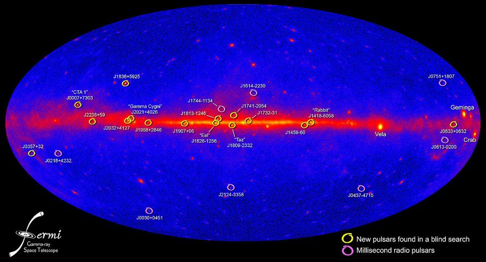 Largest, highest-resolution gamma-ray map of the entire sky, from NASA's Fermi.