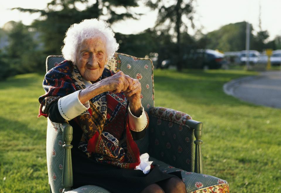 JEANNE CALMENT THE WORLD'S OLDEST PERSON