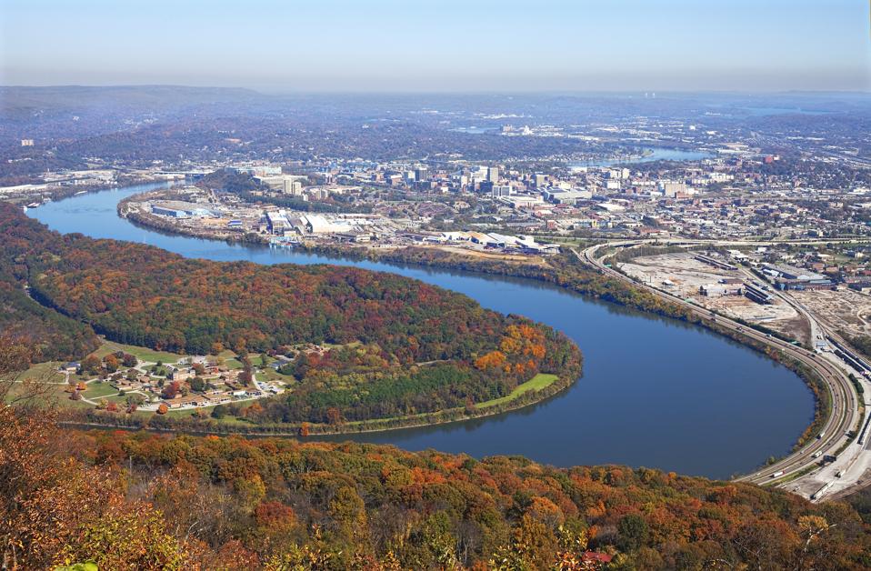 The 10 Most (And 10 Least) Innovative States In The U.S. Tennessee's Lookout Mountain