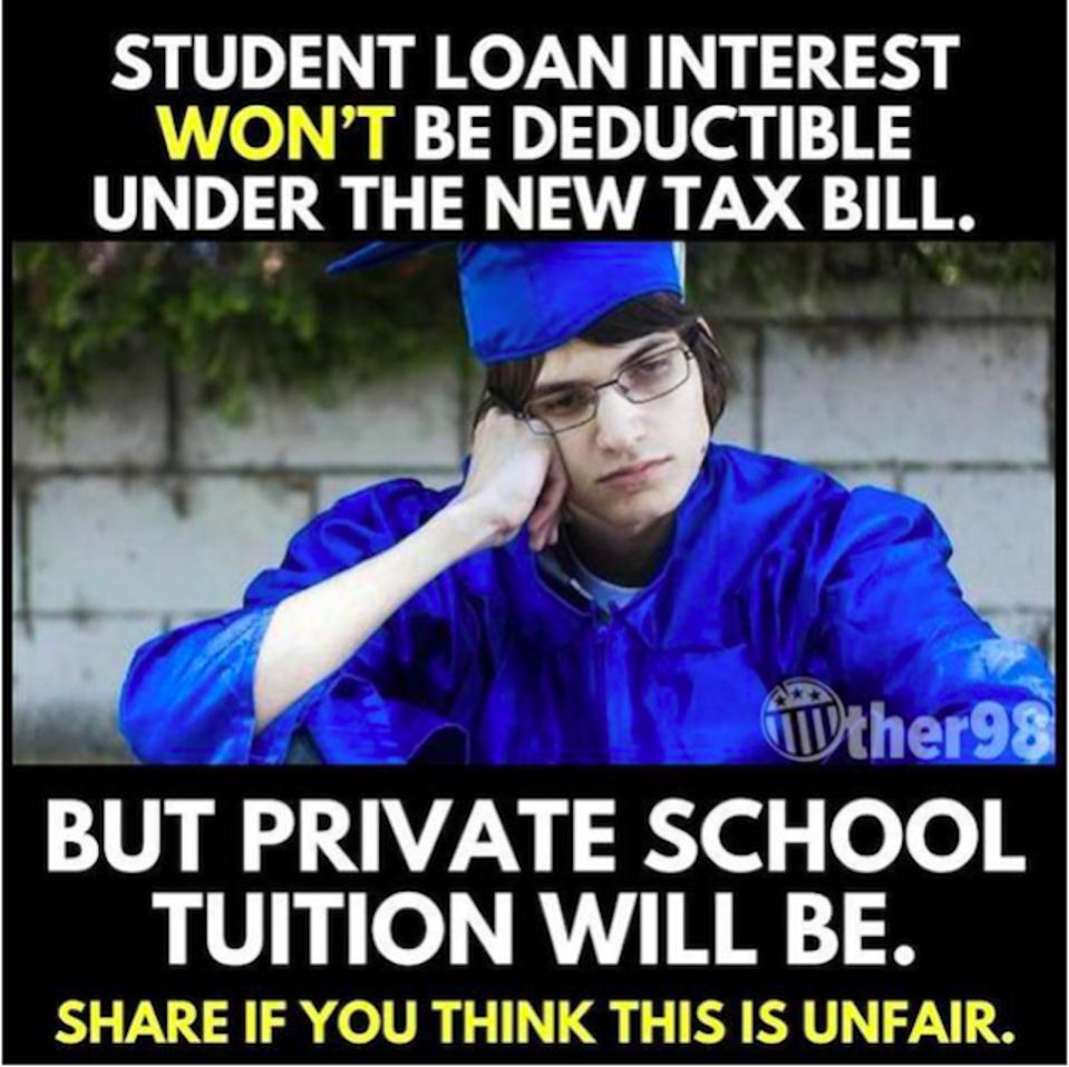 Back To School Myths The Student Loan Interest Deduction Is Gone