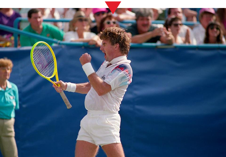 The People’s Champ: Five-time Open winner Jimmy Connors made an unforgettable run in the tournament in 1991—at age 39.