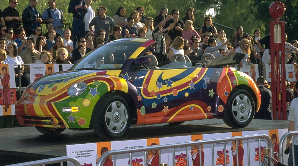The New Beetle behaves at the premiere of 'Austin Powers: the Spy Who Shagged Me'
