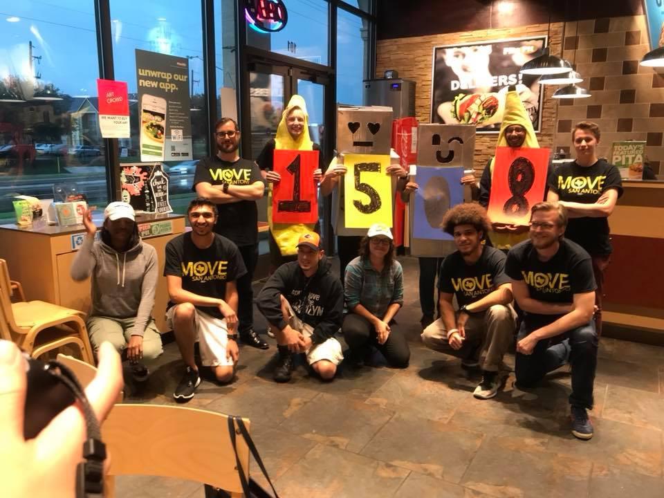 MOVE Texas celebrating registering 1,508 people to vote on National Voter Registration Day